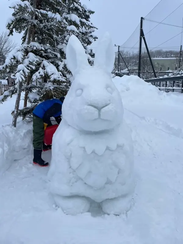 雪像作り – 旭山動物園くらぶ